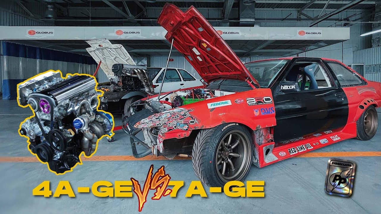 4A-GE 16v & 20v СРАВНЕНИЕ. КАК ПОСТРОИТЬ 7A-GE НА AE86, СКОЛЬКО СТОИТ 9A-GE. СОБИРАЕМ PASKUDAPROJECT