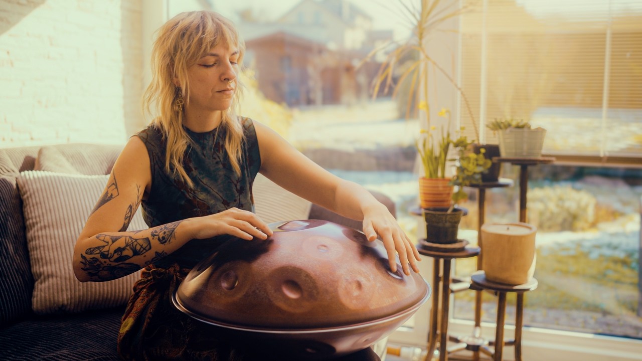 Between Chapters | Calming Handpan Music for Relaxation & Meditation (2 hours) | Changeofcolours