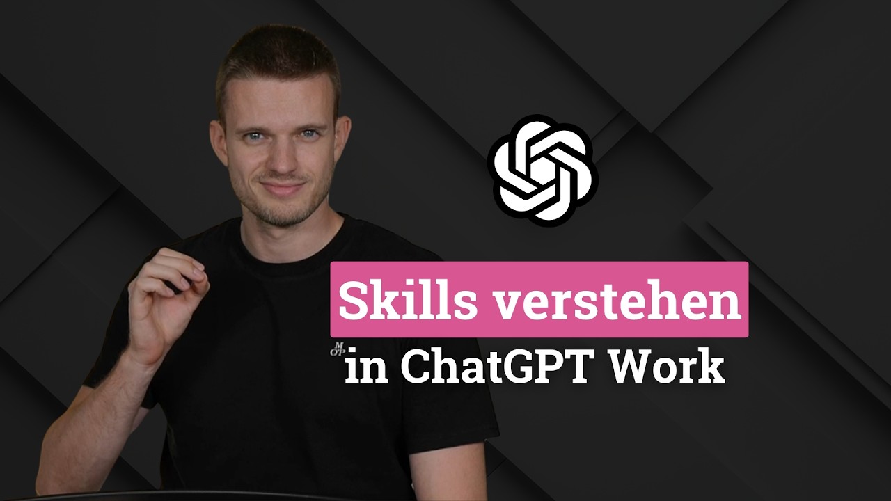 Skills in ChatGPT Work erstellen  - arbeiten wie die Profis!