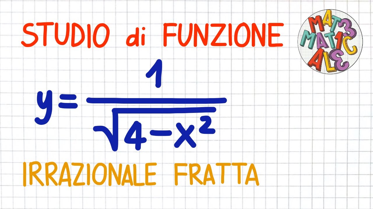 STUDIO DI FUNZIONE - funzione irrazionale fratta               _ FS55