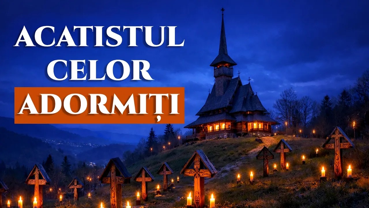🔴 Acatistul celor adormiți – Rugăciune pentru odihna sufletelor celor trecuți la Domnul