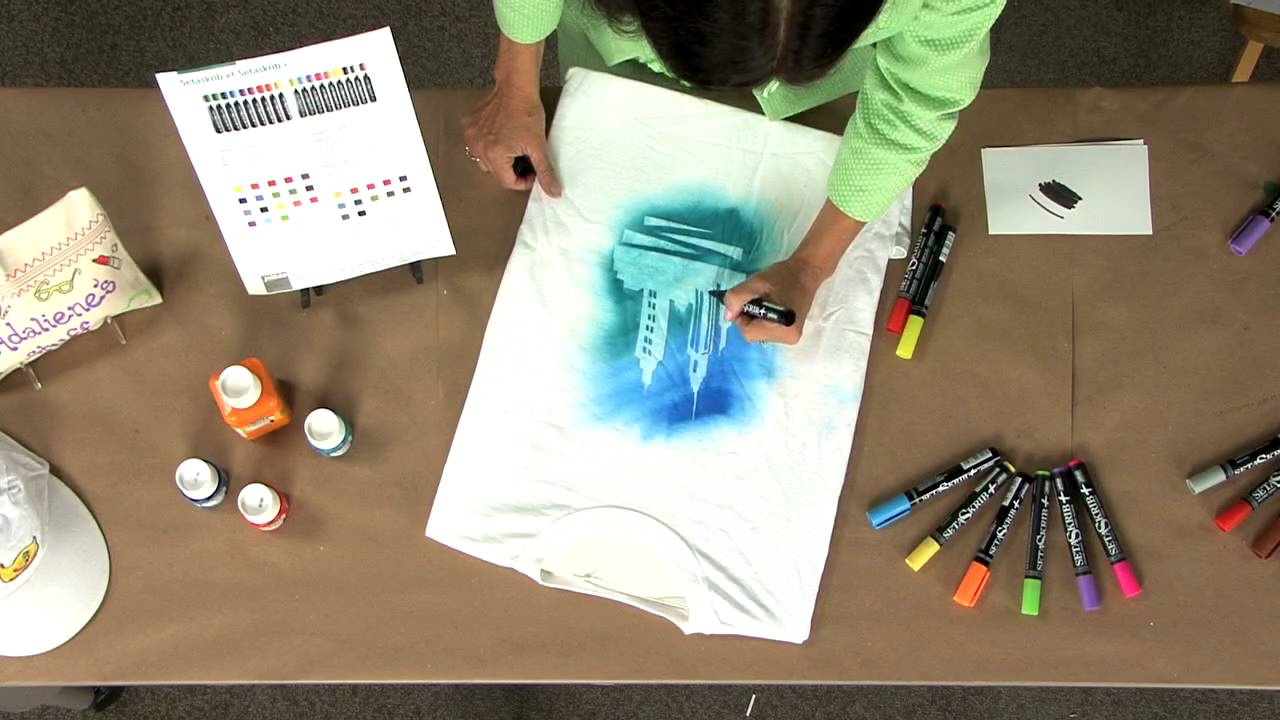 Pebeo Setaskrib Fabric Markers