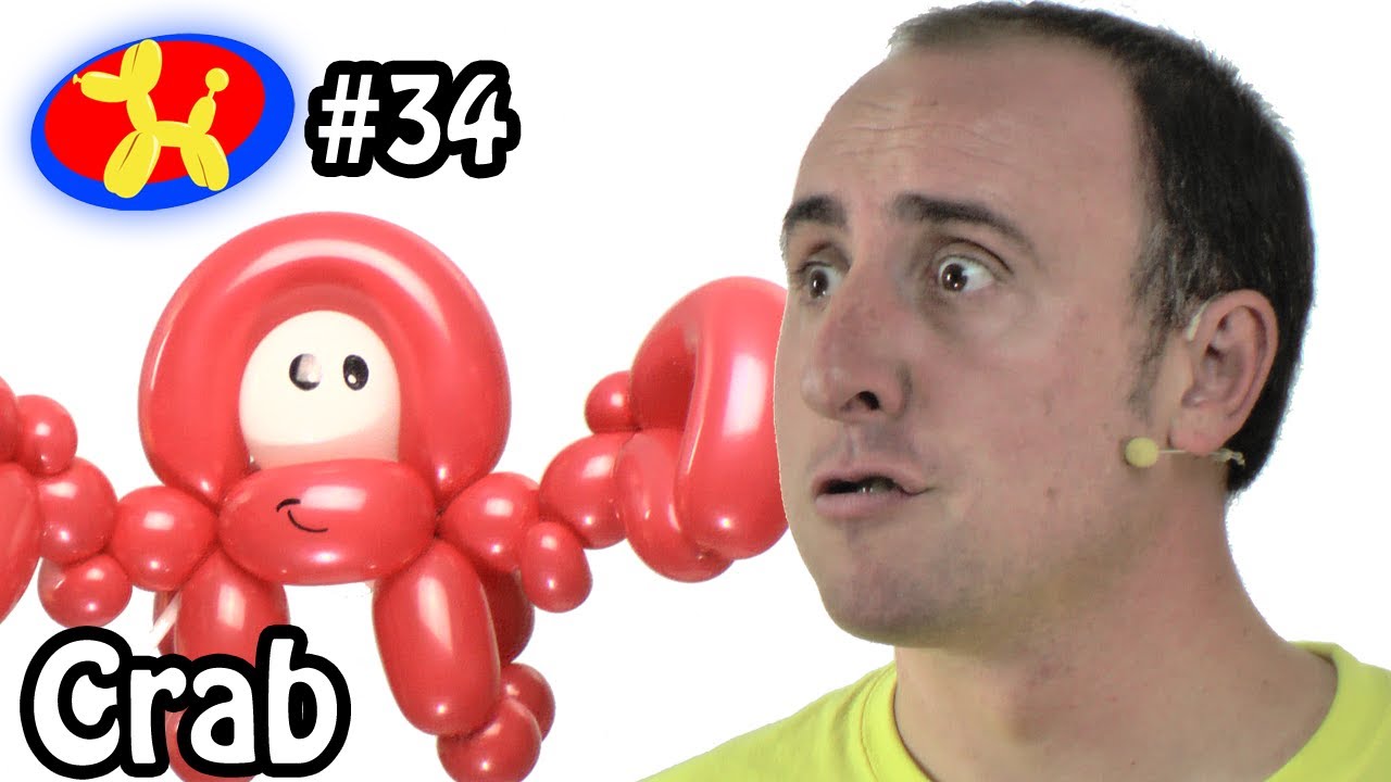 Balloon Crab - Balloon Animal Lessons #34