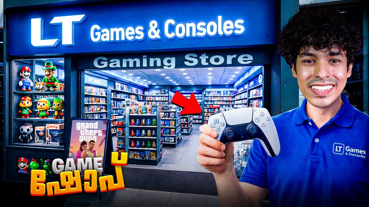 I Opened My Own VIDEO GAME STORE! 🎮| Console Shop Simulator