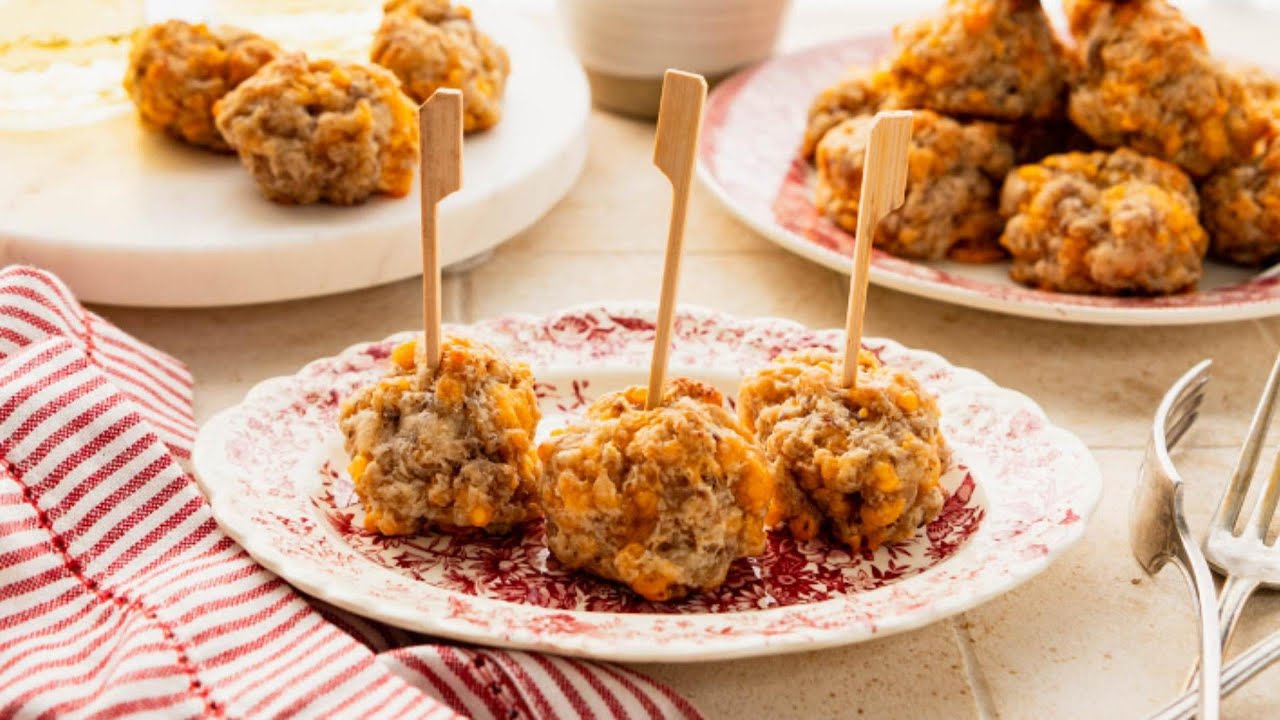 Cream Cheese Sausage Balls