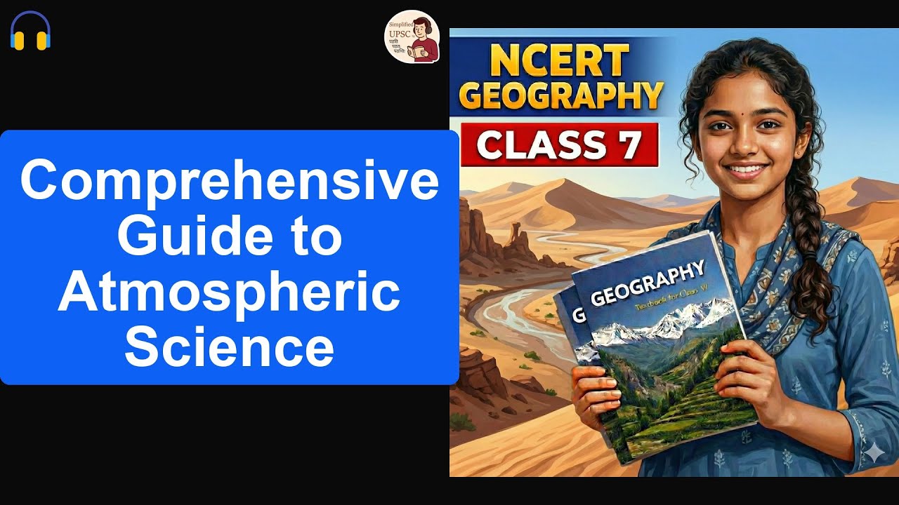 CH4 NCERT VII Geography Comprehensive Guide to Atmospheric Science #upsc #ssc #bpsc #uppsc