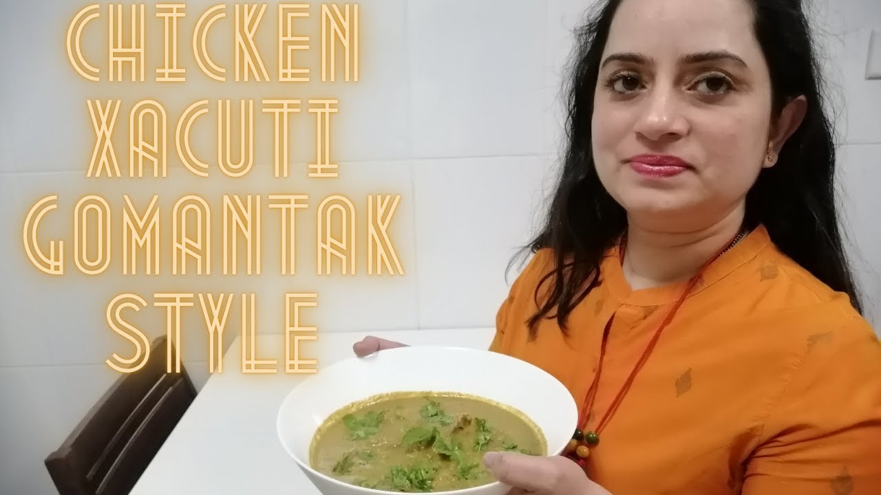 Chicken Xacuti | Gomantak Style| By Praniita Nagvekar |