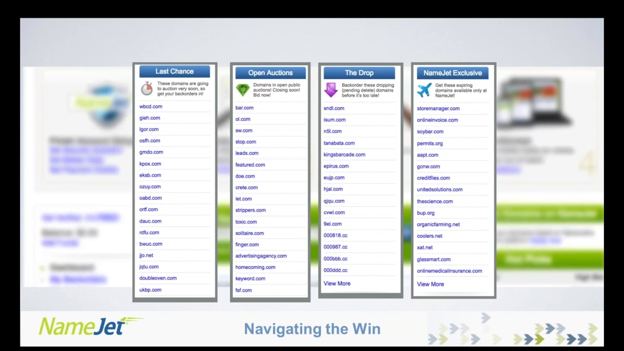 NameJet Webinar, Navigating the Win Part Four