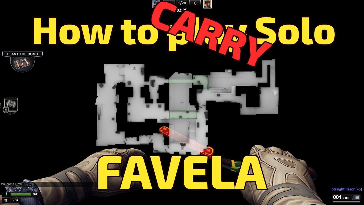 Zula - How to play SOLO on Favela *Stream Highlights* #ep06