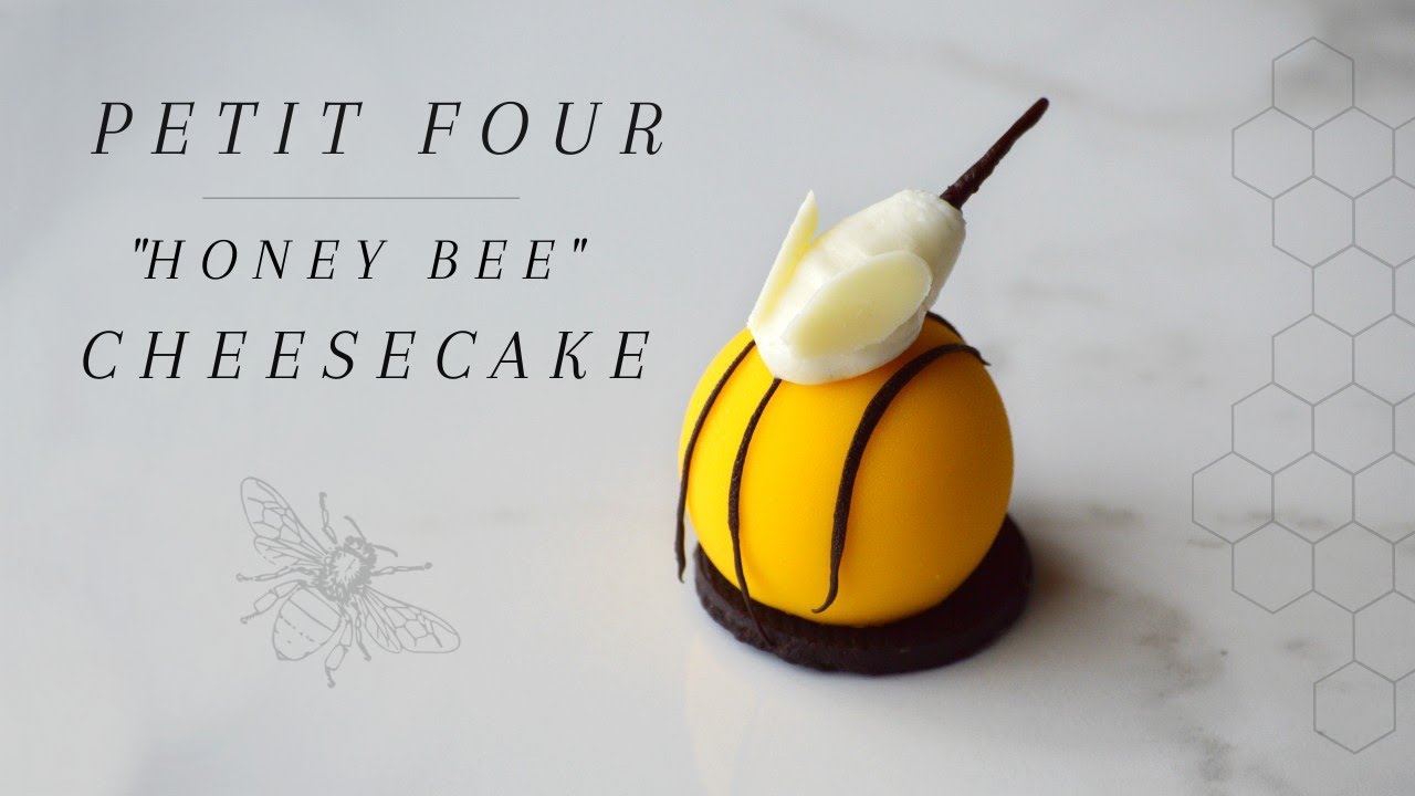 PETIT FOUR CHEESECAKE AL MIELE 🍯 