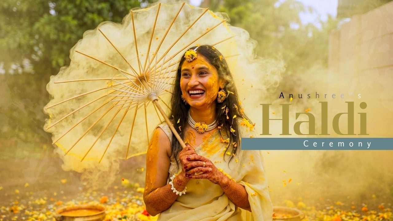 Anu's | The Story Of  Haldi | Celebration | Shruthi Video