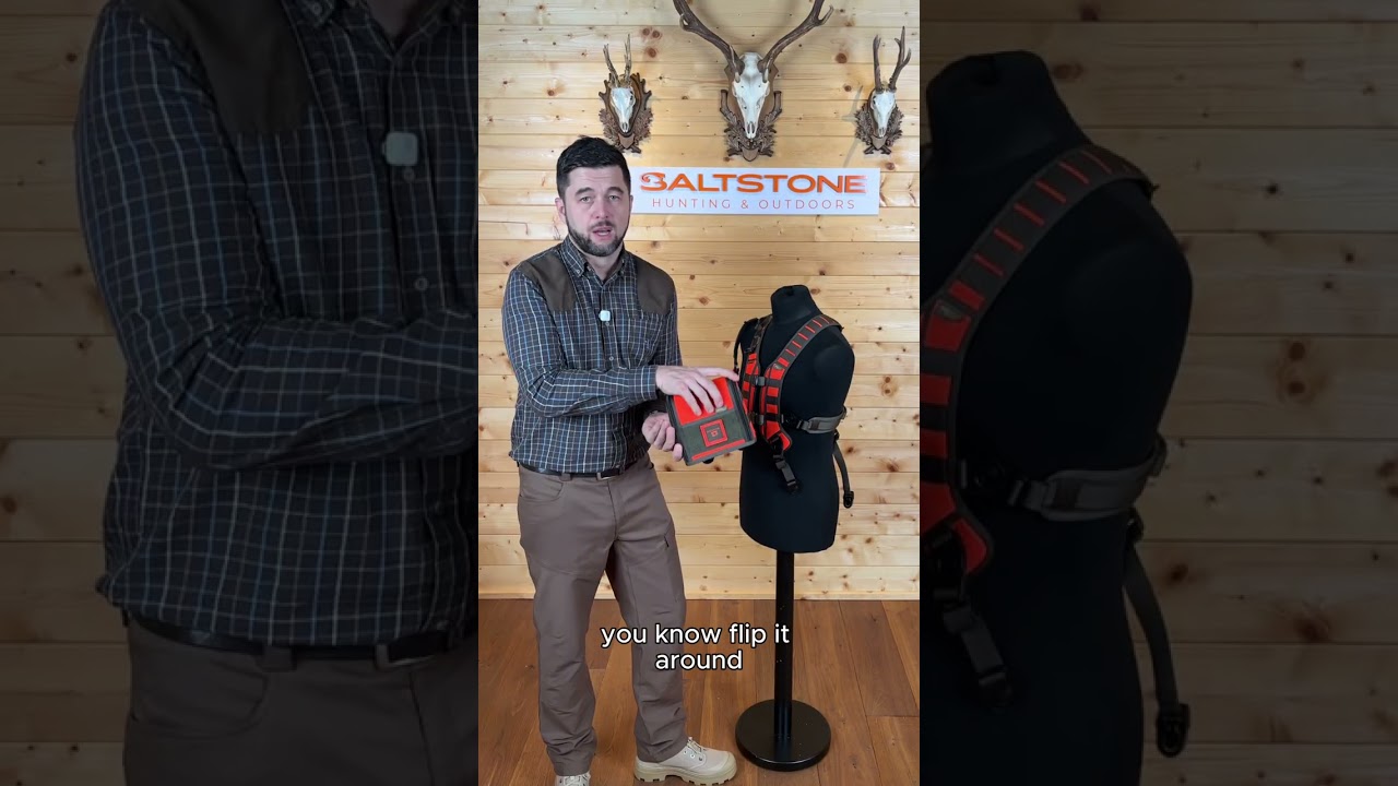 Installing the Ammo Pouch to the Saltstone Integrator Hunting Vest, and attaching it to a waist belt