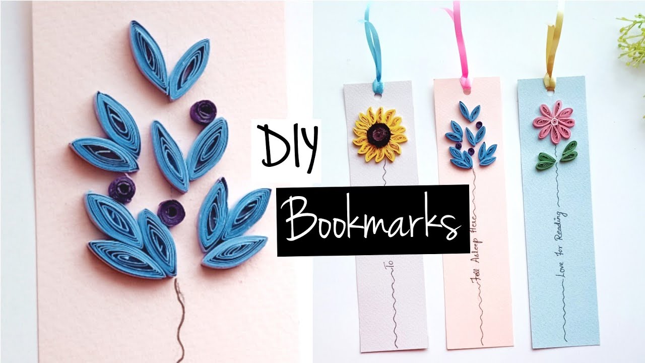 Bookmark Ideas | Easy DIY Bookmarks | Paper Quilling Bookmarks