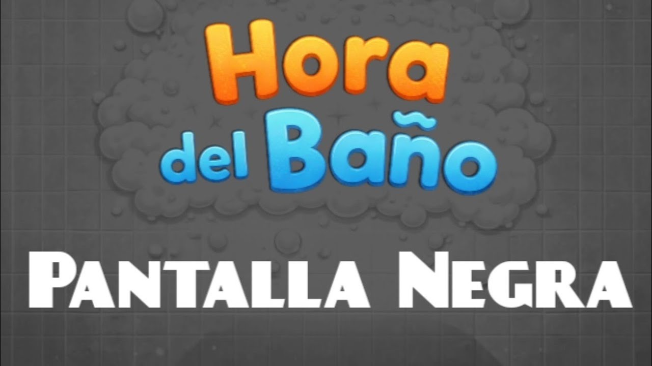 Hora del Baño | Canción infantil Pantalla Negra – Melicolor