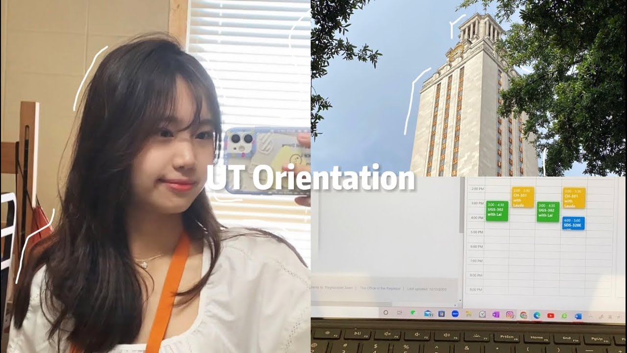 UT Austin Orientation VLOG 🤘🏻| Campus tour, animals, roaming, class registration, and more
