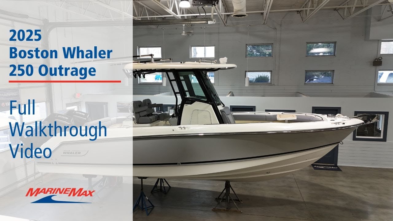 2025 Boston Whaler 250 Outrage | Available Now at MarineMax Lake Norman