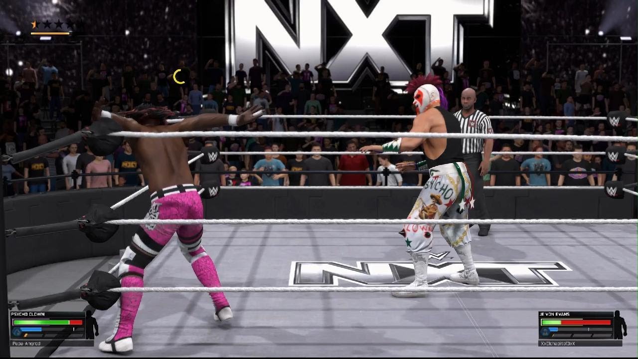 Nxt 2: Jee Von Evans vs Psyco Clown
