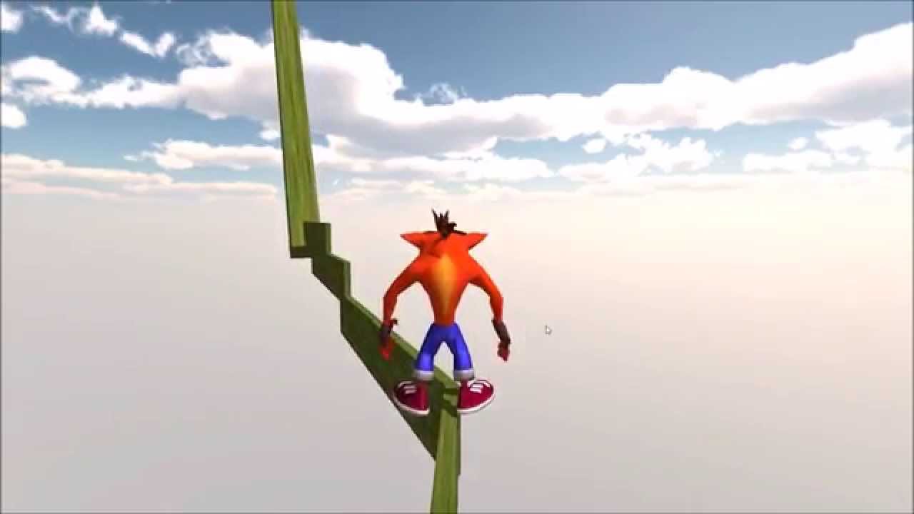 Unfair Crash Bandicoot przeszedłem 1 poziom! #1