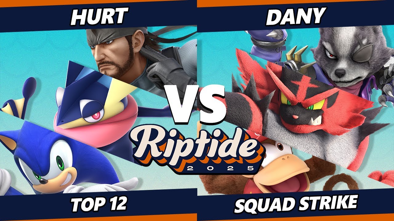Riptide 2025 - Hurt Vs. Dany - Smash Ultimate - SSBU