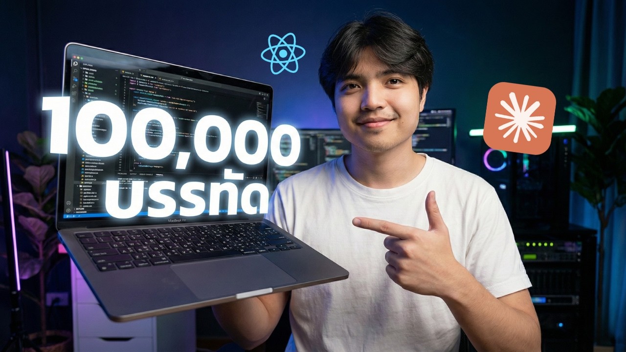 ผมใช้ AI เขียนโค้ดให้ 100,000 บรรทัด! และนี้คือสิ่งที่ผมได้เรียนรู้ 🧑‍💻