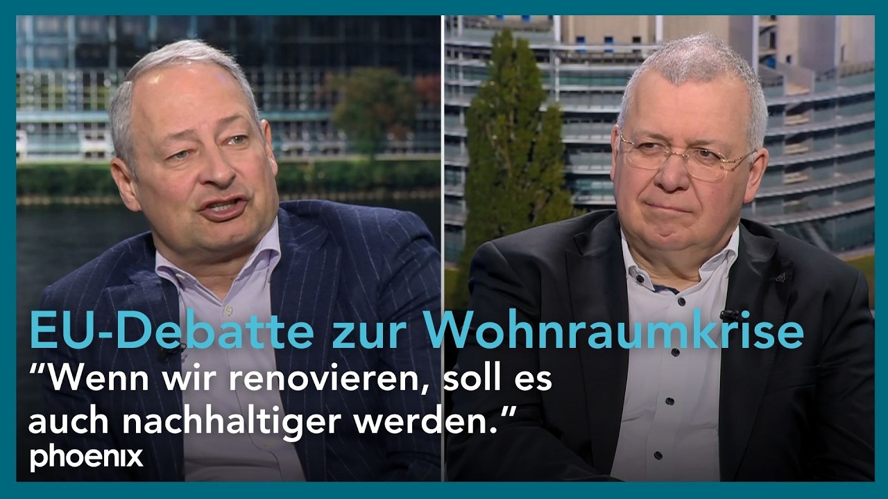 #europatalk mit Andreas Schieder und Markus Ferber zur Wohnraumkrise in der EU | 10.03.2026