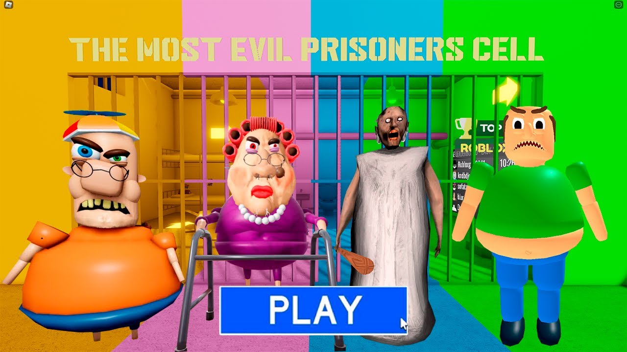 MR SPRINKLES VS EVIL GRANDMA VS GRANNY VS FAT GUY? OBBY Full Gameplay #roblox