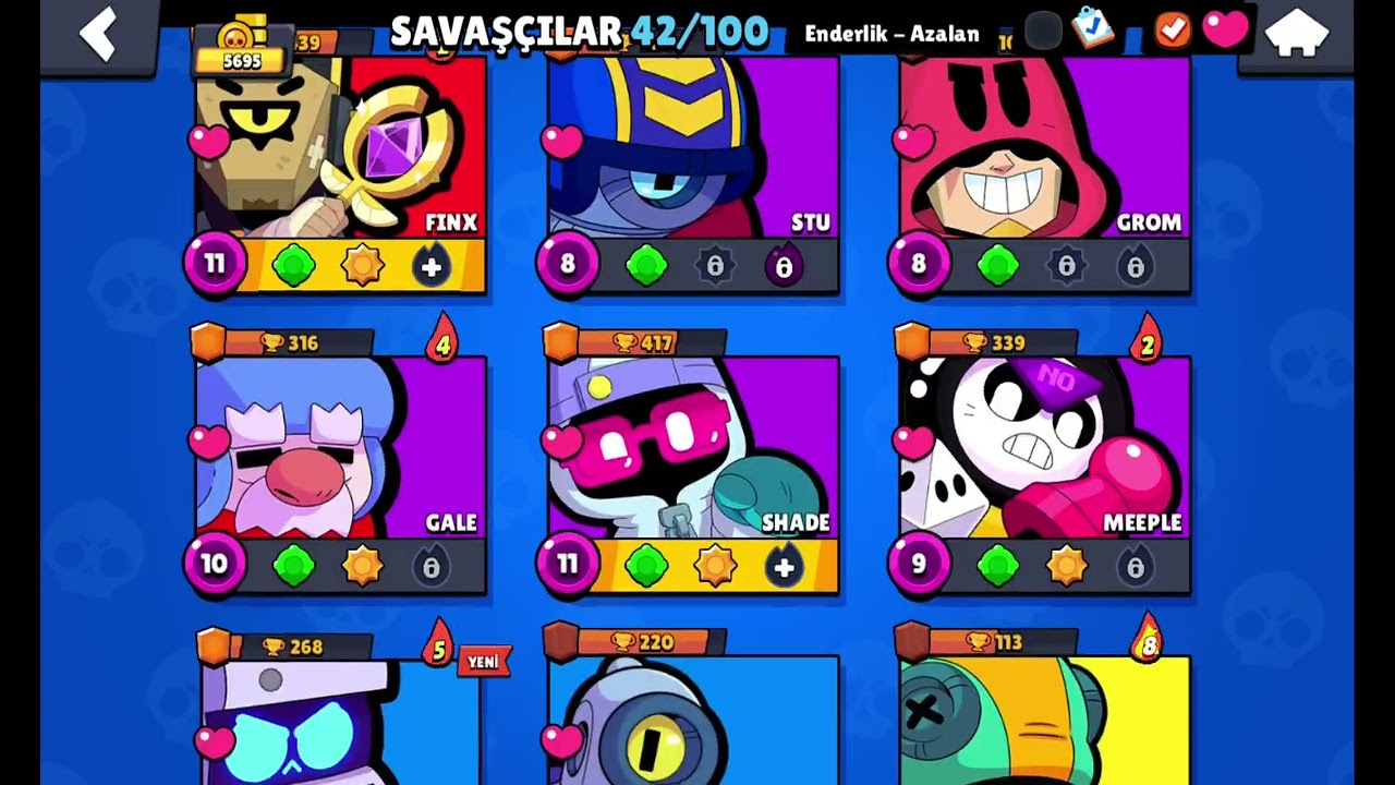 Brawl stars'taki ilk videom