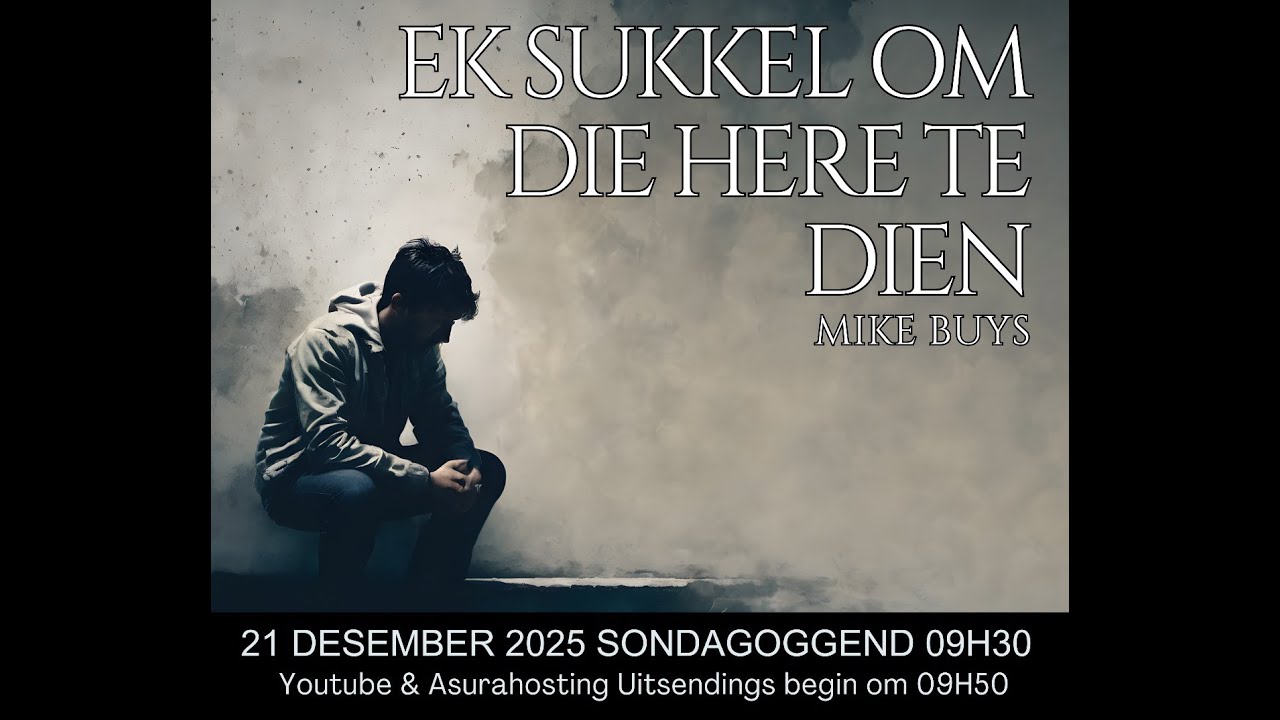 Ek sukkel om die Here te dien |  Mike Buys