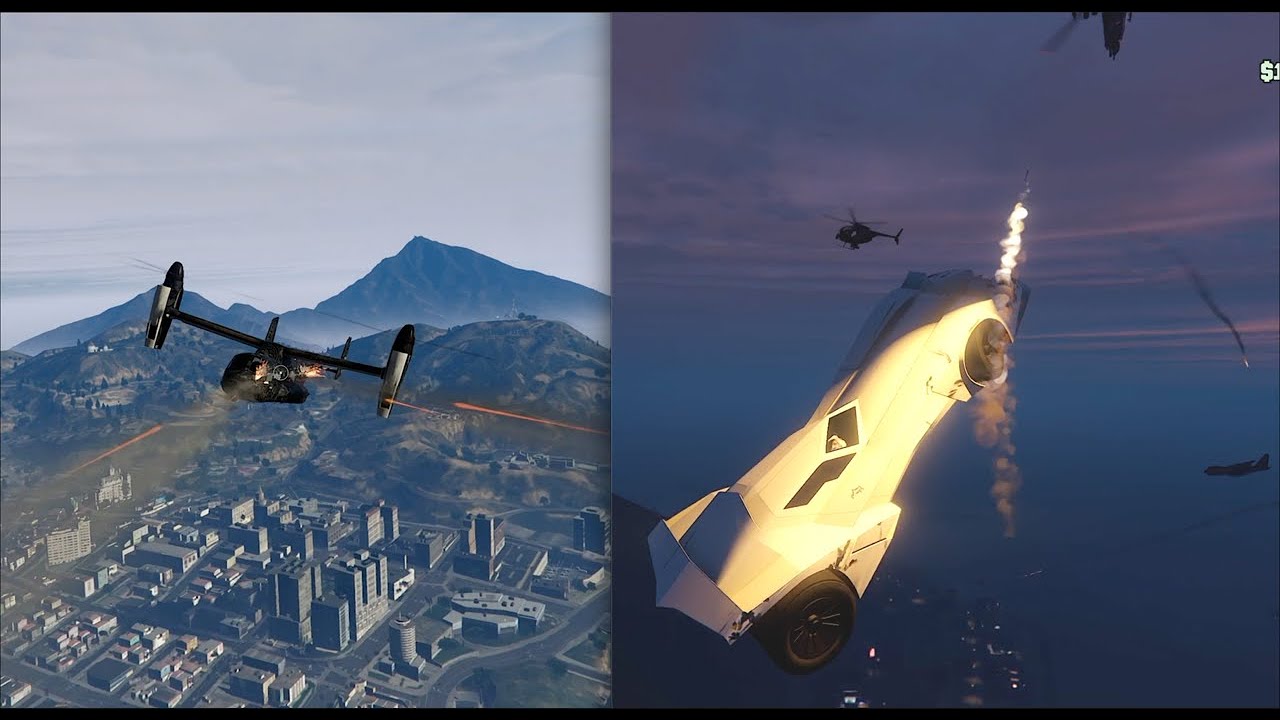Killing 5 griefers with 4 unique vehicles