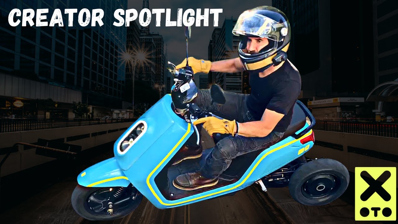 Creator Spotlight | Xoto - The FIRST three wheel drive leaning electric moto