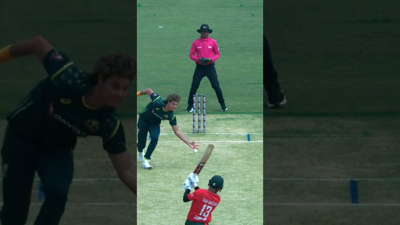 Tanzid Hasan Run Out For 5 😯 #BANvAUS #T20ISeries2026 #SportsTV #Shorts M9K1K