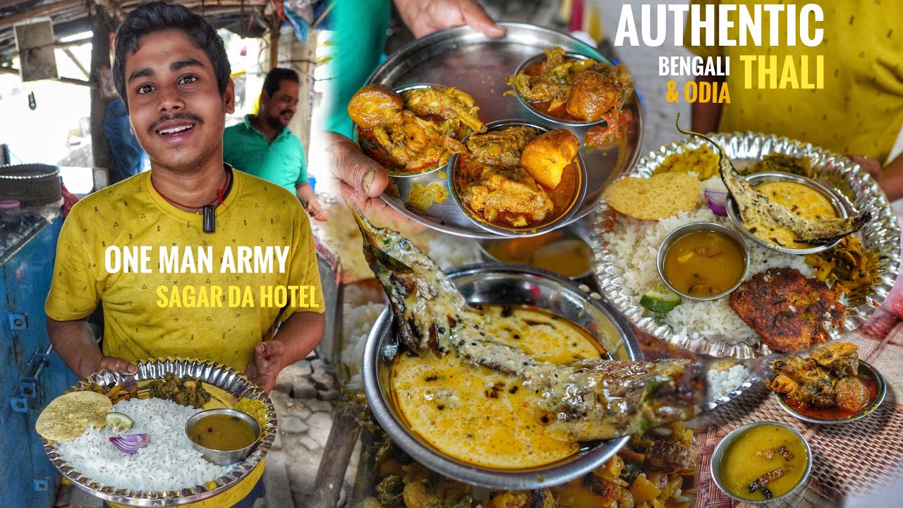 A Young Hero Running Whole Family | Sagar Dar Hotel | 30₹ Thali Only | NonVeg Ep 5 ​@CrazyFoodTech