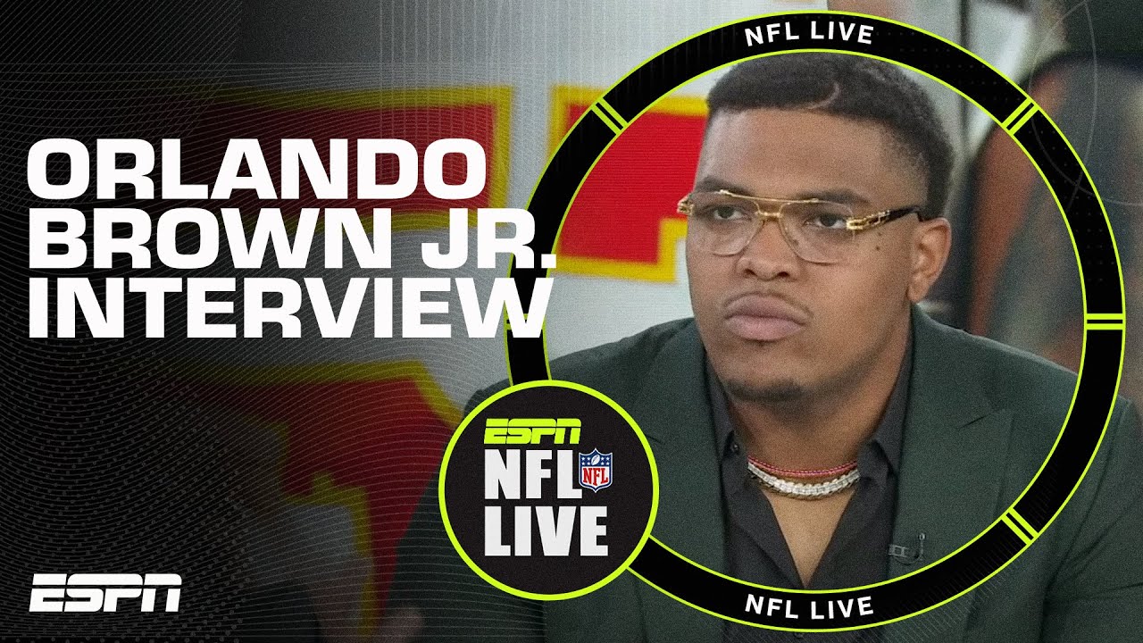[FULL] Orlando Brown Jr.'s interview with NFL Live on Free Agency, Lamar Jackson and more!