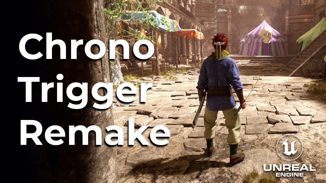 Я переделываю Chrono Trigger на Unreal Engine 5 просто ради удовольствия! (Это не настоящая игра)