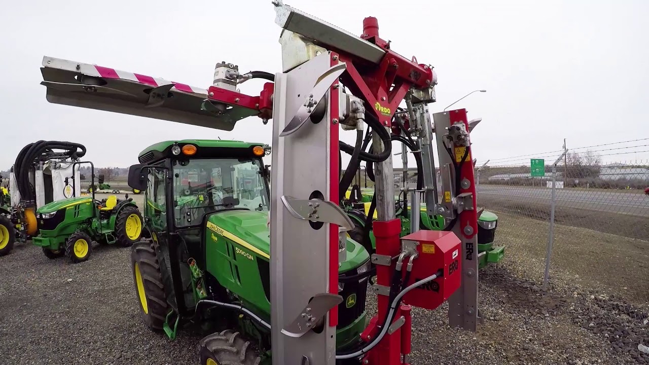 Using an ERO Trimmer for Vineyard Trimming During the Growing Season