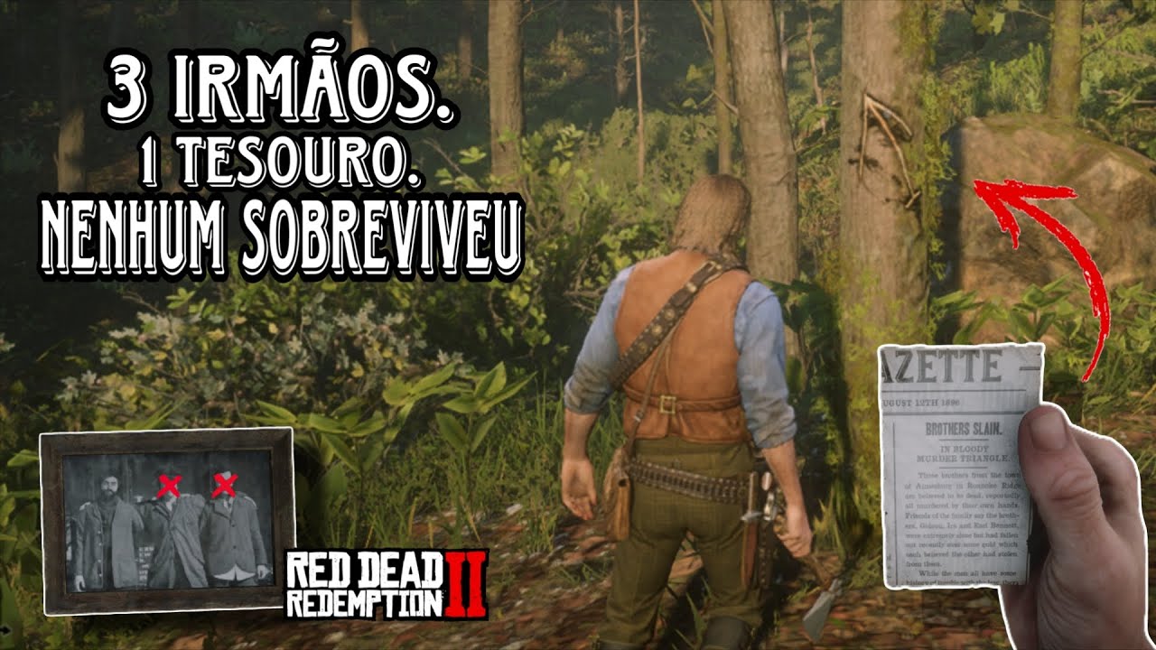 O Mistério dos Bennett em Red Dead Redemption 2 | Três irmãos, Ouro e Traição 