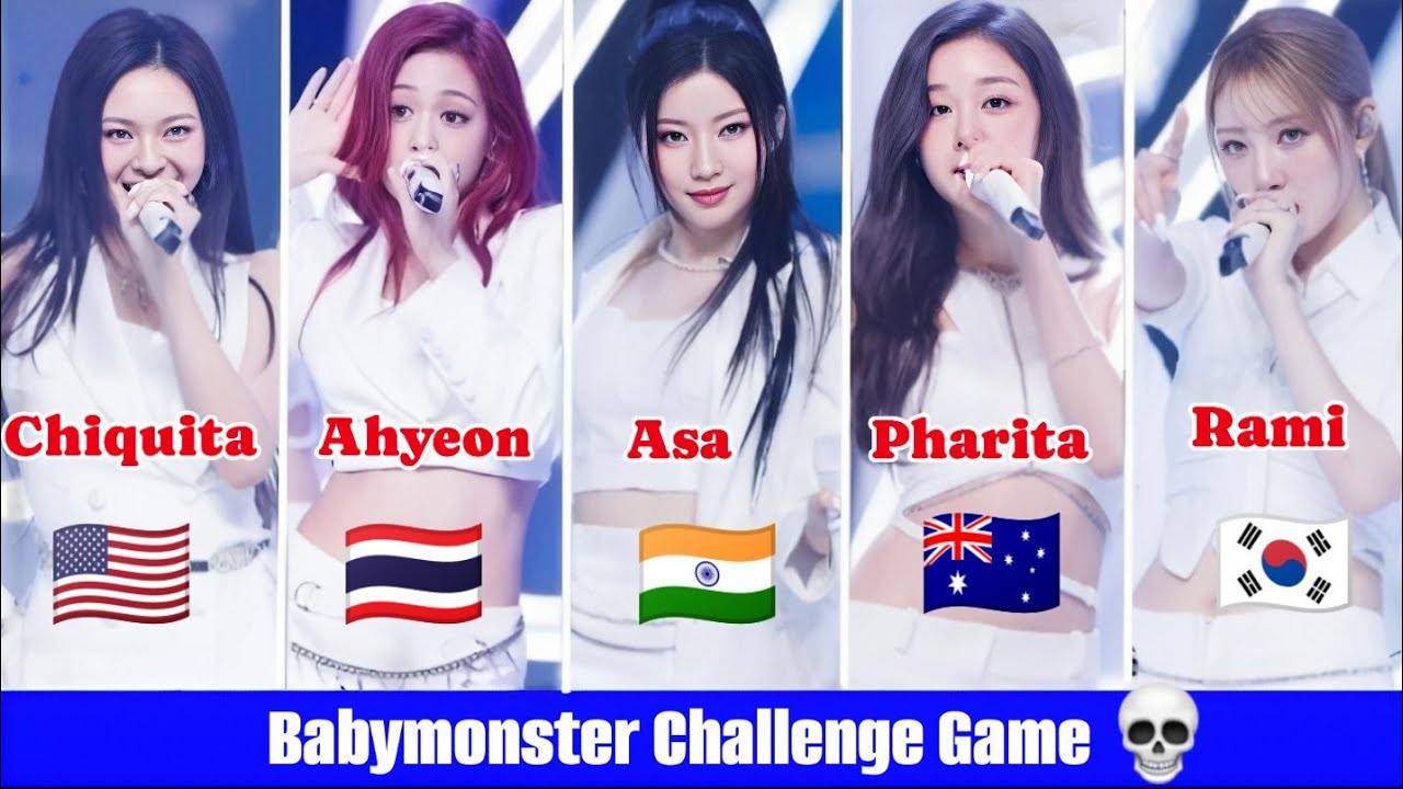 Find Your Babymonster Member without Face #asa, pharita,rora,ruka, ahyeon, Chiquita,rami