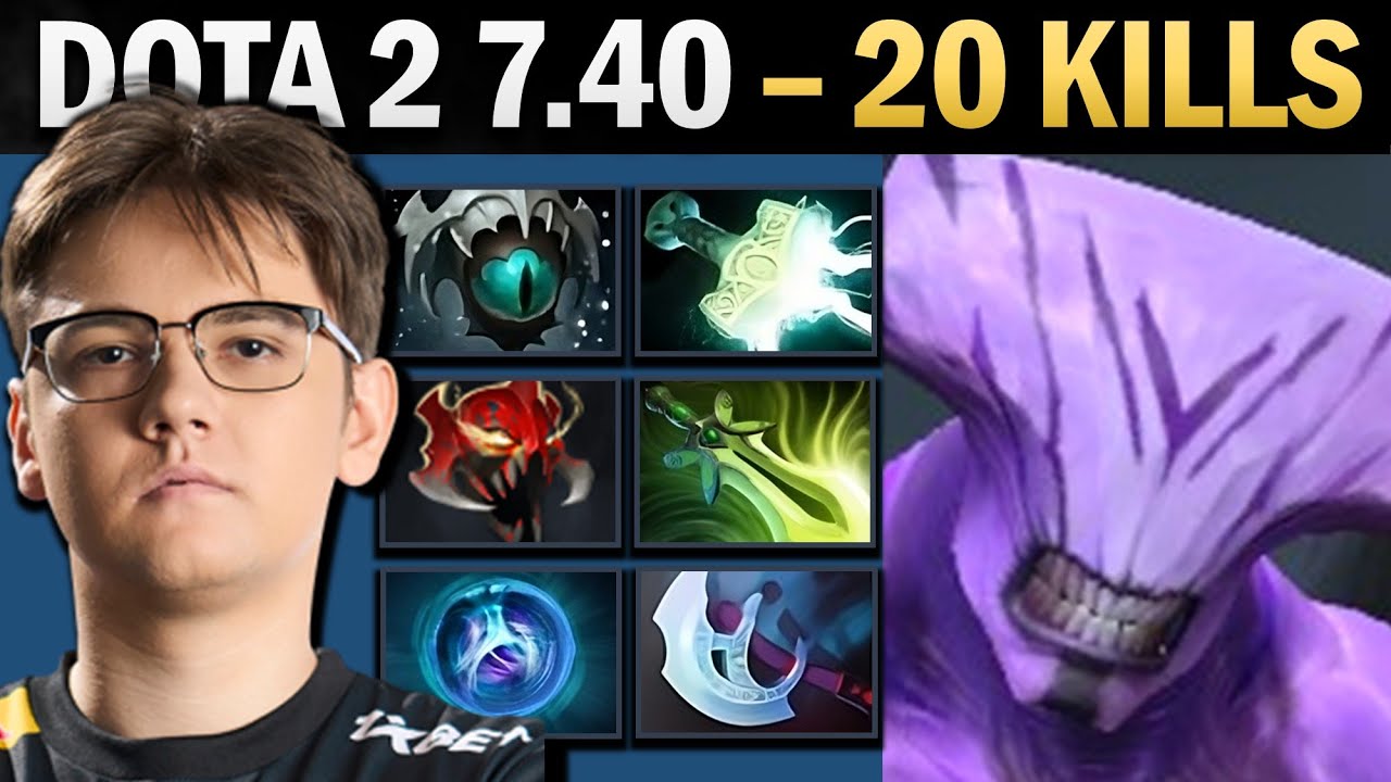 Faceless Void — профессиональный керри со Скади и Мьёльниром — геймплей Dota 2