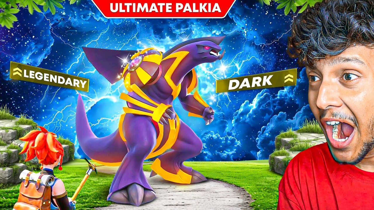 THE LEGENDARY DARK TYPE PALKIA GOD POKEMON!😱 PALWORLD