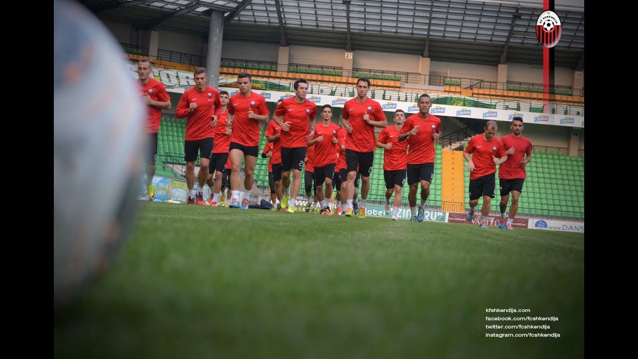 Shkëndija gati për përballjen e kthimit me Zimbrun. (10.07.2014)