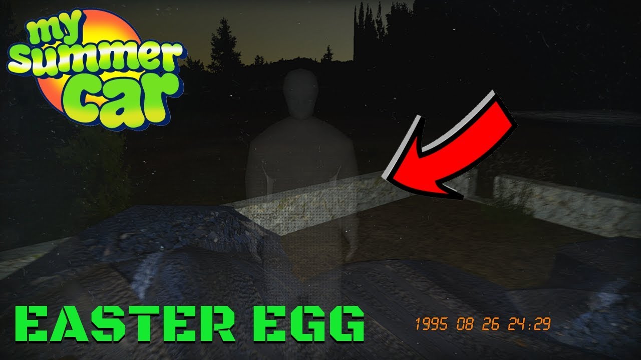 REAL GHOST - EASTER EGG NEAR VENTTI CABIN - My Summer Car Story #87 | Radex