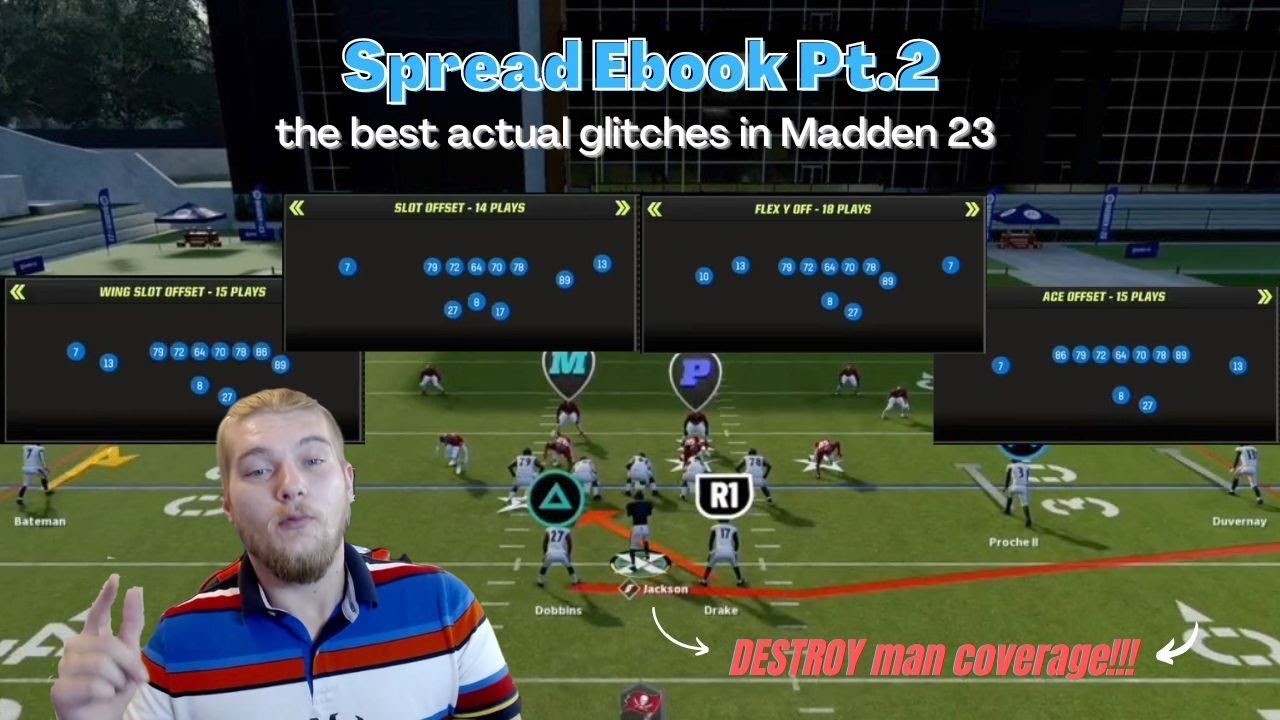 Spread offensive Ebook PT.2 (the glitchiest and most frustrating offense to face in Madden 23!)