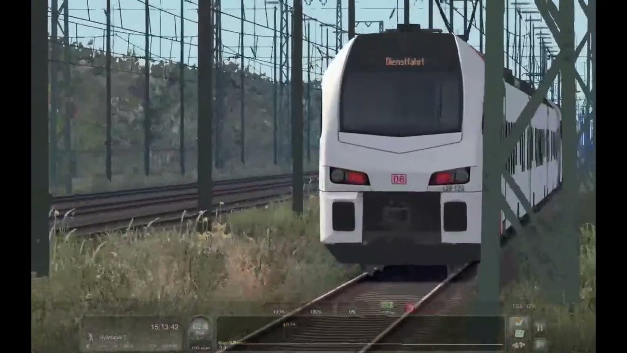 Train Simulator Classic Hungary Kecskemét-Cegléd-Budapest vonatozás, pálya update