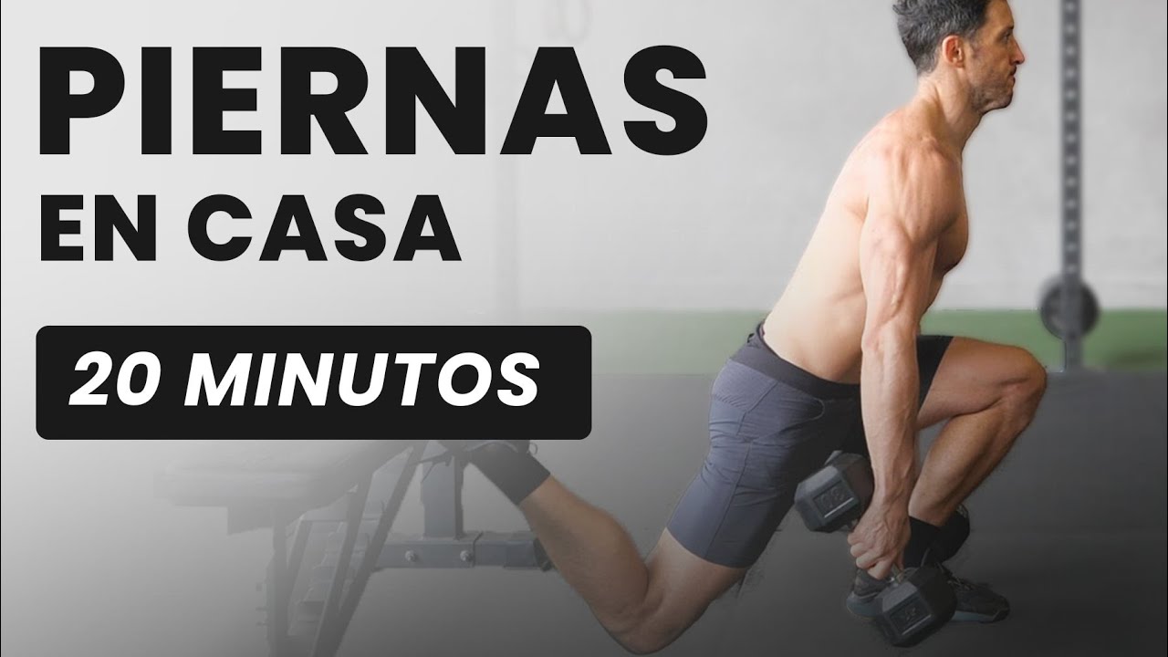 20 Minutos Piernas y Glúteos en casa (con Calentamiento)