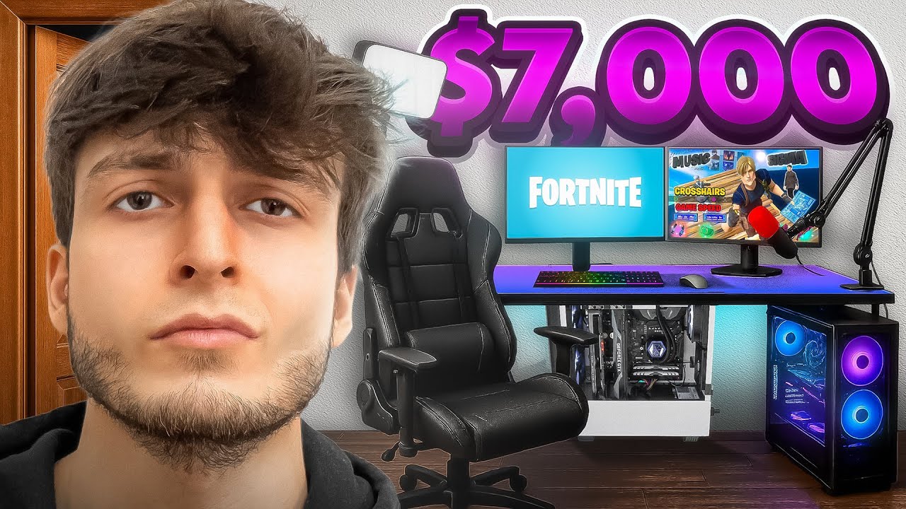 MEINE 7.000€ GAMING & ROOMTOUR!...😍