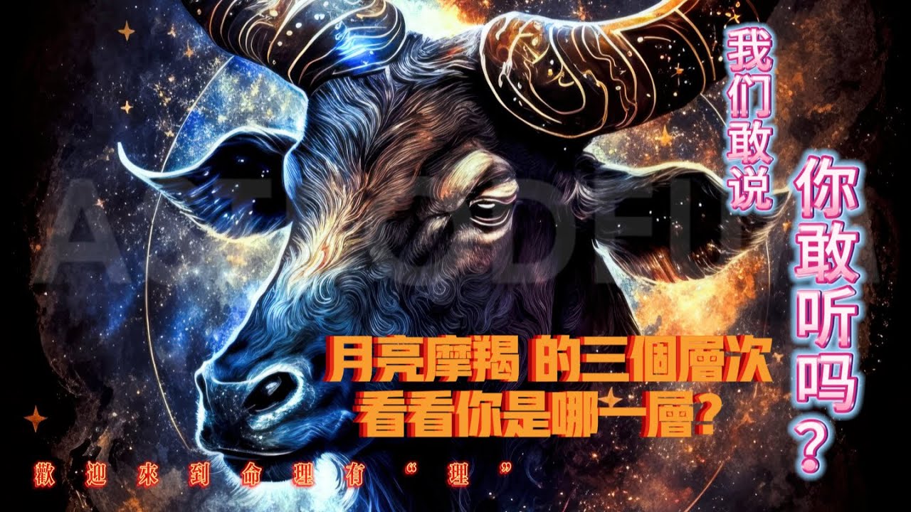 识人有术之月亮星座——月摩羯的三个层次，看看你在哪一层？#占星术 #星座 #摩羯座 #命理知識 #命理有理