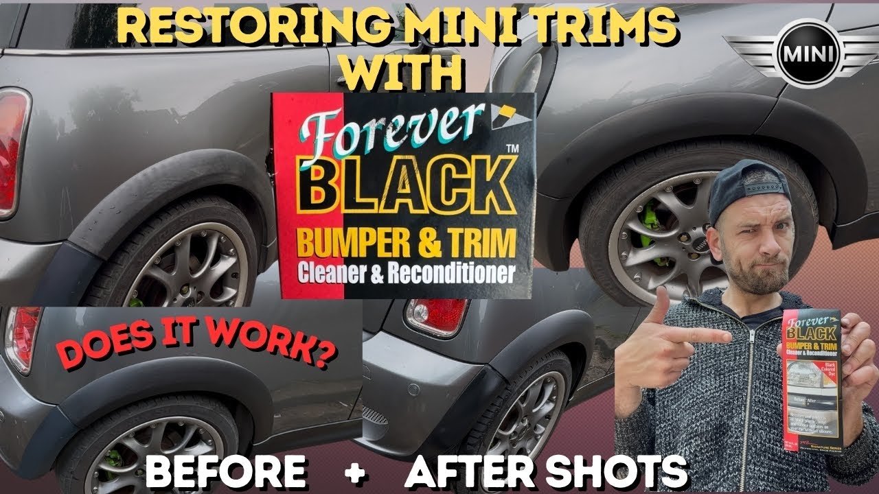 Forever Black - Restoring Mini Trims!