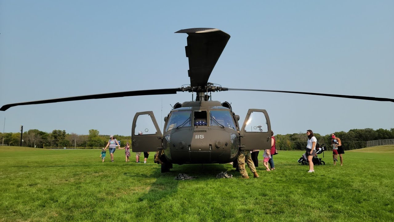 UH-60 Black Hawk Helicopter Takeoff