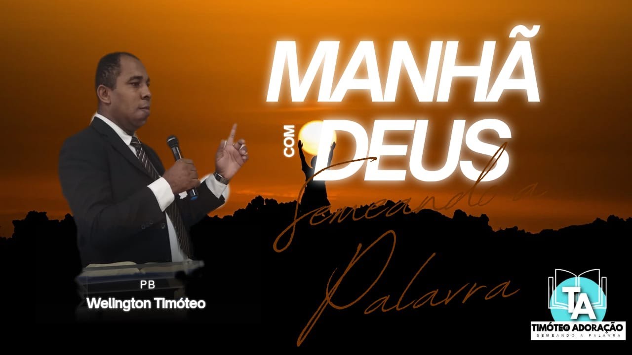 🌅 MANHÃ COM DEUS: Comece o seu dia debaixo da cooperação divina! | Marcos 16:19-20