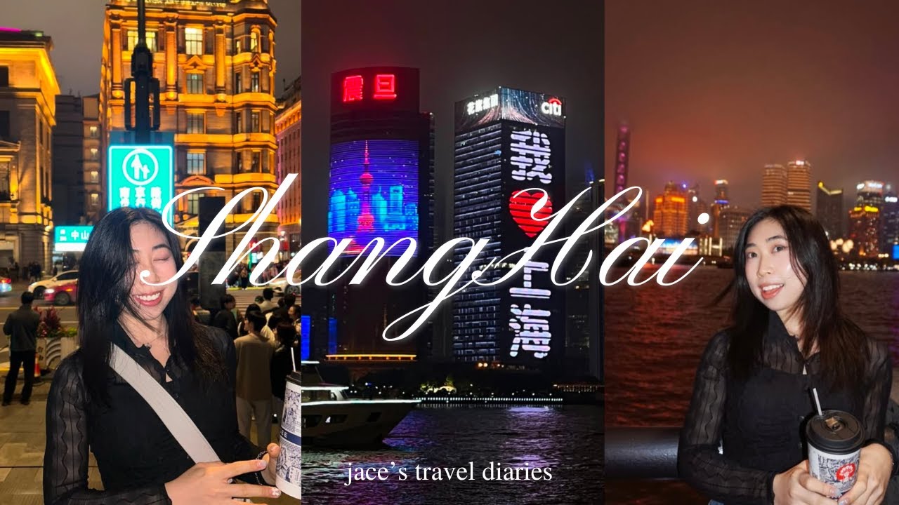 let's go to shanghai | 𓍯 ⸝⸝⸝ first time travelling to China!🇨🇳 5D4N Shanghai vlog🥟